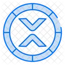 Xrp Cryptocurrency Ripple Icon