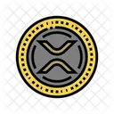 XRP-Münze  Symbol