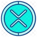 Xrp Symbol Xrp Coin Xrp Sign Icon