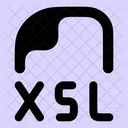 Xsl Xsl Datei Xsl Dateien Symbol