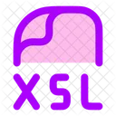 Xsl Xsl Datei Xsl Dateien Symbol