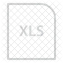 Xls Extension File Icône