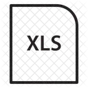 Xls Extension File Icône