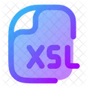 Xsl Fichier Xsl Fichiers Xsl Icône