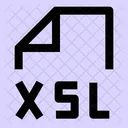Xsl Fichier Xsl Fichiers Xsl Icône