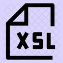 Xsl Fichier Xsl Fichiers Xsl Icône