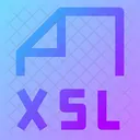 Xsl Fichier Xsl Fichiers Xsl Icône