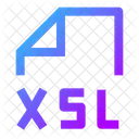 Xsl Fichier Xsl Fichiers Xsl Icône