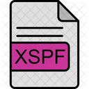 Xspf File Format Icono
