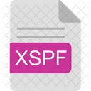 Xspf Archivo Formato Icono
