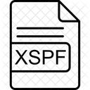 Xspf File Format Icône