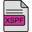 Xspf File Format Icône