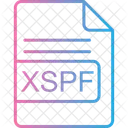 Xspf File Format Icône