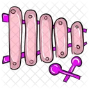 Xylophon Schlagel Musikinstrument Symbol