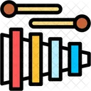 Xylophone Music And Multimedia Percussion Instrument Icon