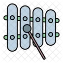 Xylophone Instrument Percussion Icon