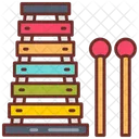 Xylophone Musical Box Music Instrument Icon