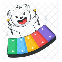 Xylophone Music  Icon