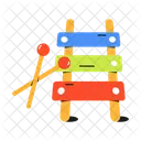 Music Instrument Xylophone Toy Vibraphone Toy Icon