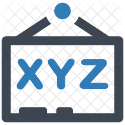 Xyz Board  Icon