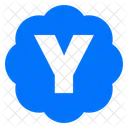 Y Alphabet Letter Icon