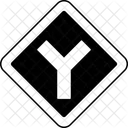 Y Intersection Yintersection Yjunctionsigns Icon