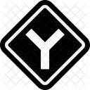 Y Intersection Icon