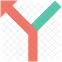 Y Intersection Three Icon