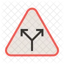 Intersection Y Sign Icon