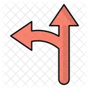 Y Intersection Icon Symbol