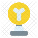 Side Road Sign Icon