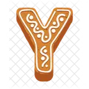 Y Letter Cookies  Icon