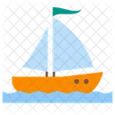 Boat Cruise Sail Icon