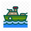 Ship Boat Ocean Icon