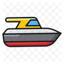 Yacht Motorboat Sailboat Icon