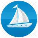 Ship Yachting Boat Icon