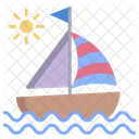 Yacht Sailing Boat Boat Icon