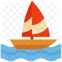 Yacht Boat Sea Icon
