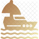 Yacht Beach Boat Icon