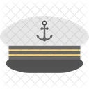 Ship Captain Cap Icon