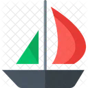 Yacht Icon Sailboat Travel Icon