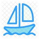 Yacht Boat Vacation Icon