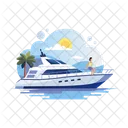 Yacht Boat Watercraft Icon