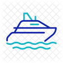Yacht Luxury Boat Pleasure Craft Icon