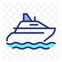 Yacht Luxury Boat Pleasure Craft Icon
