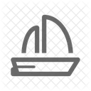 Ship Anchor Sail Icon