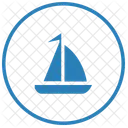 Yachting Boat Salor Icon