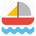 Yachting Sailing Boat Icon