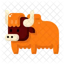 Yak Animal Cattle Icon