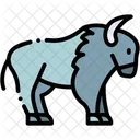 Yak Animal Wildlife Icon